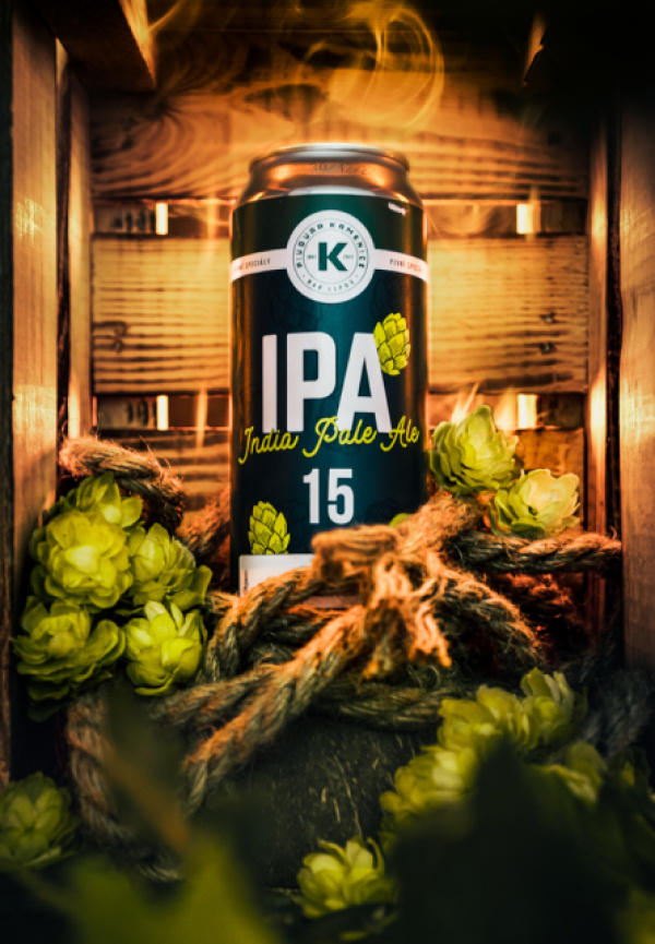 produktová fotografie českého řemeslného piva ipa