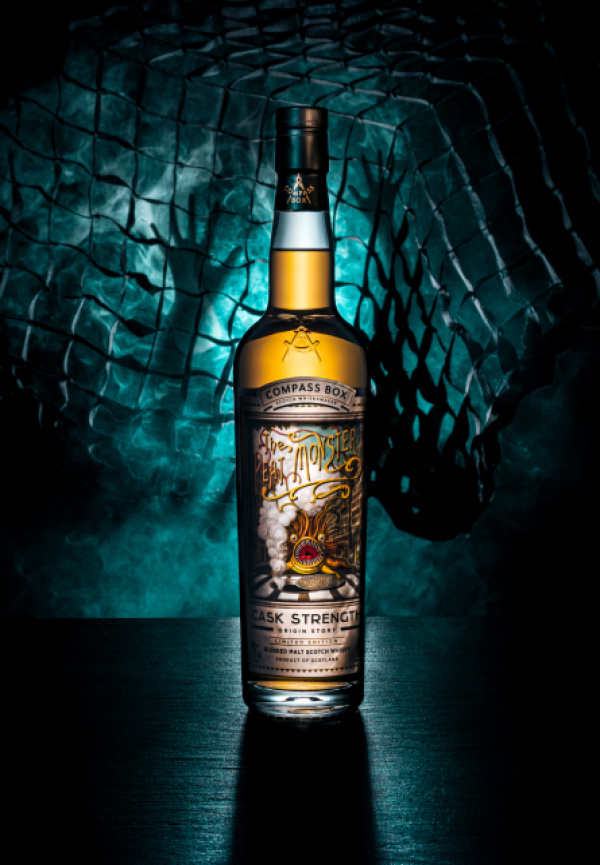 produktová fotografie whisky skotská